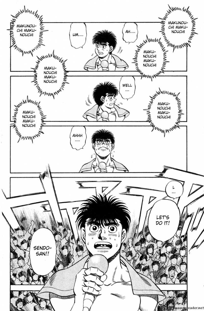 Hajime no Ippo: Fighting Spirit, Chapter 214 image 15
